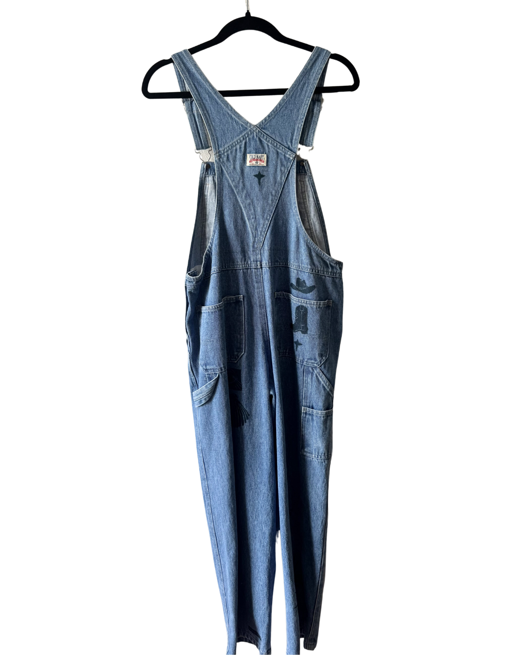 Patchwork Overalls 1