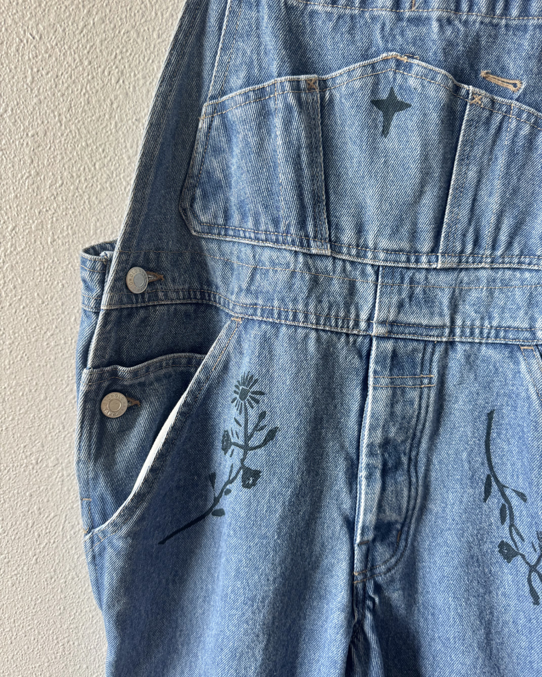 Patchwork Overalls 1