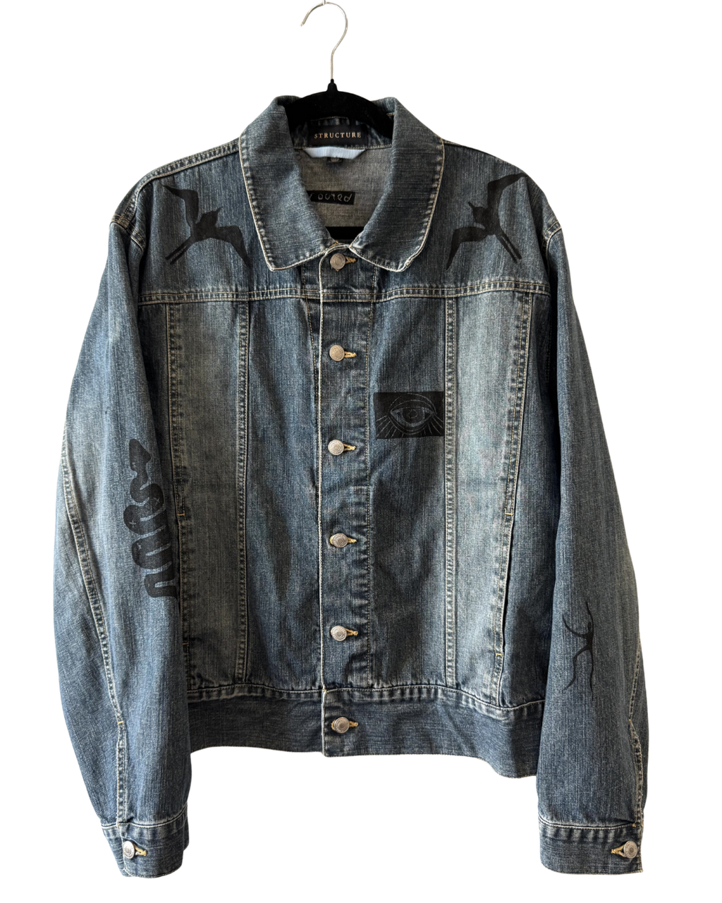 Patchwork Denim Jacket 1