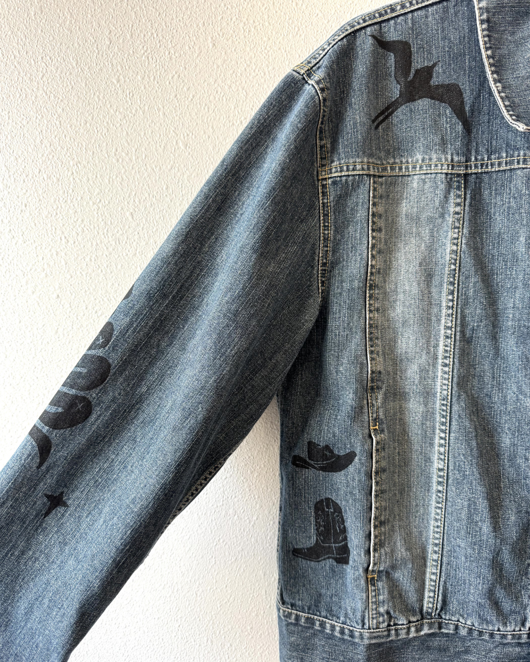 Patchwork Denim Jacket 1