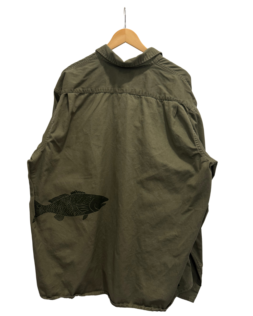 Olive Wrangler Button Down