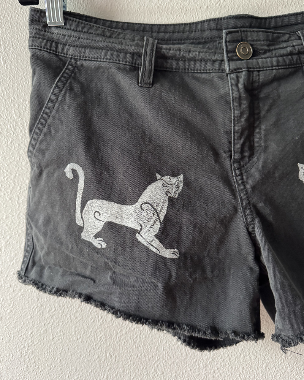 The Egyptian Series: Washed Grey Shorts