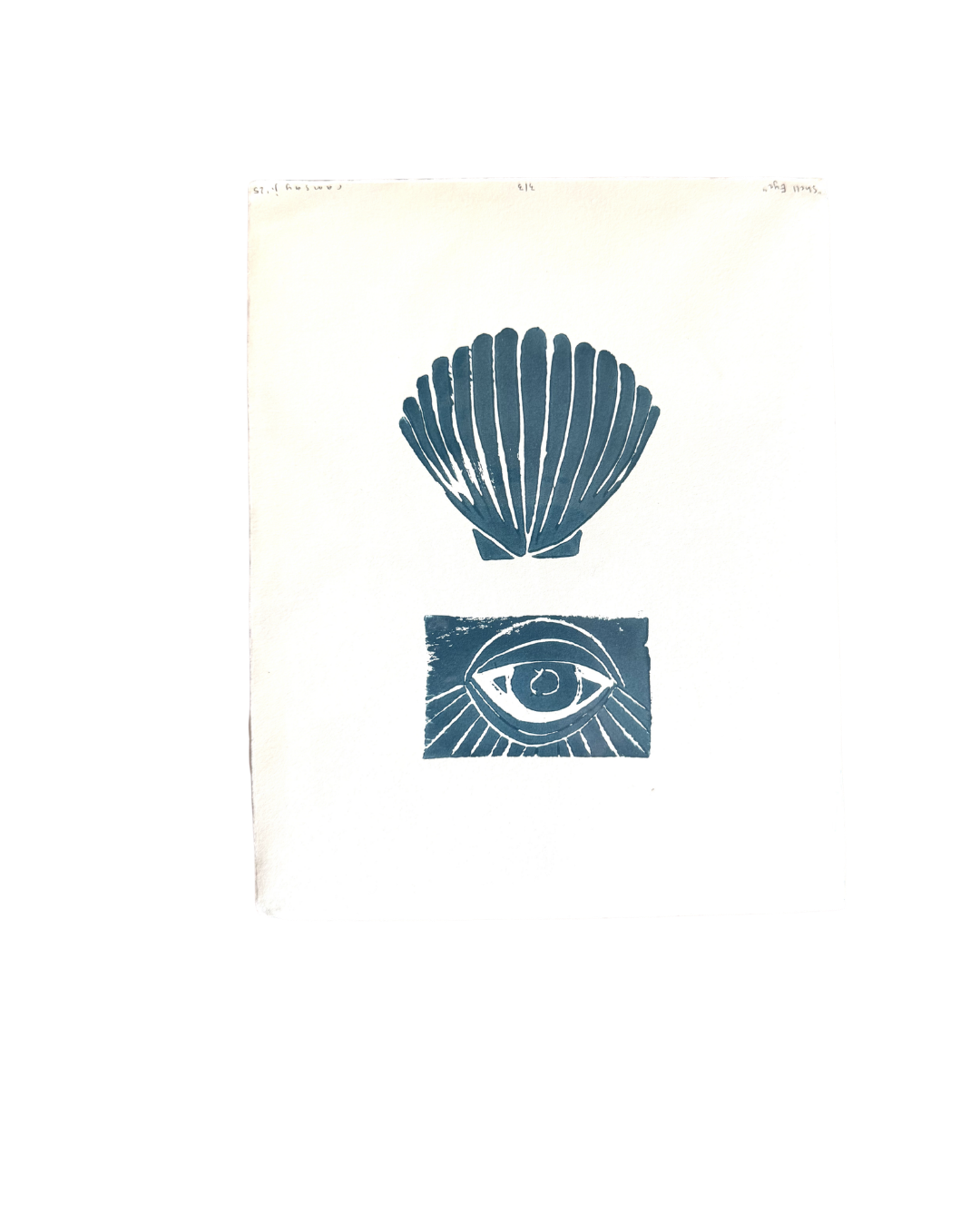 Shell Eye Print