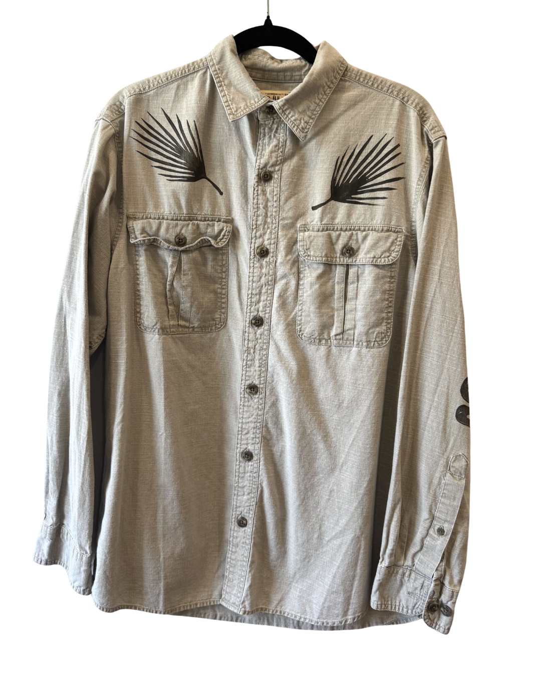 On the Flats Button Down
