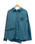 Blue Mountain Linen Button Down