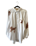Fire Horse Button Down