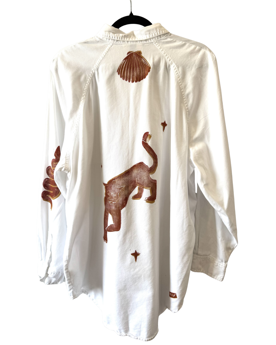 Fire Horse Button Down