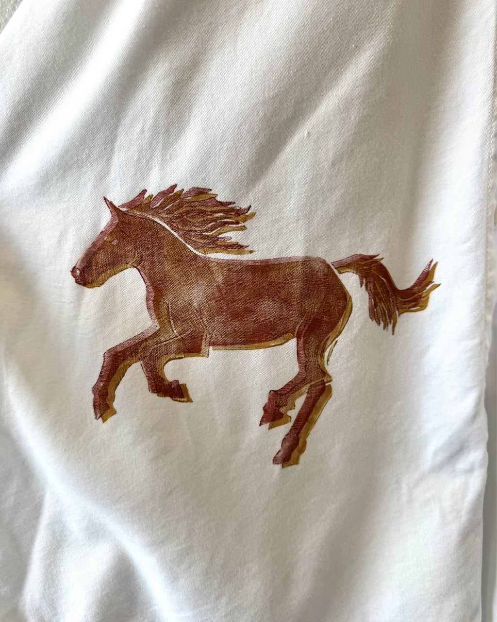Fire Horse Button Down