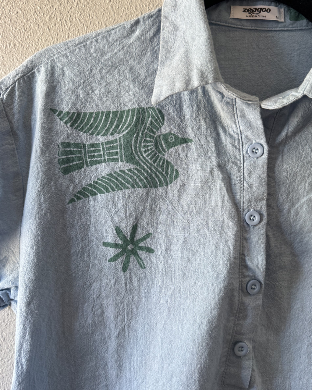 Blue Mountain Shirt Dress