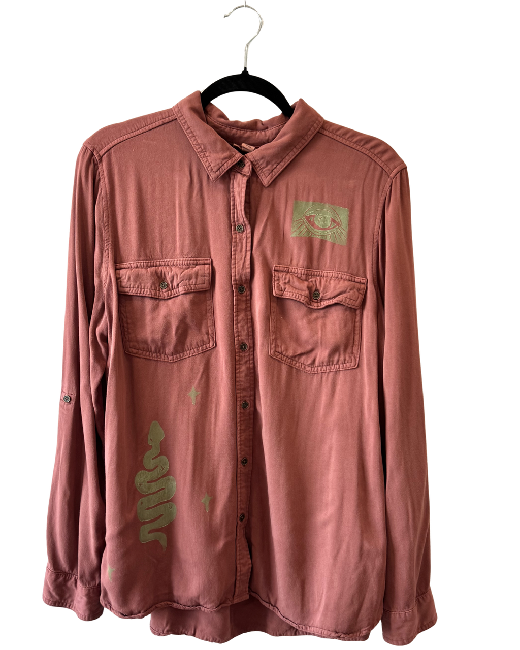 Snake Charmer Button Down