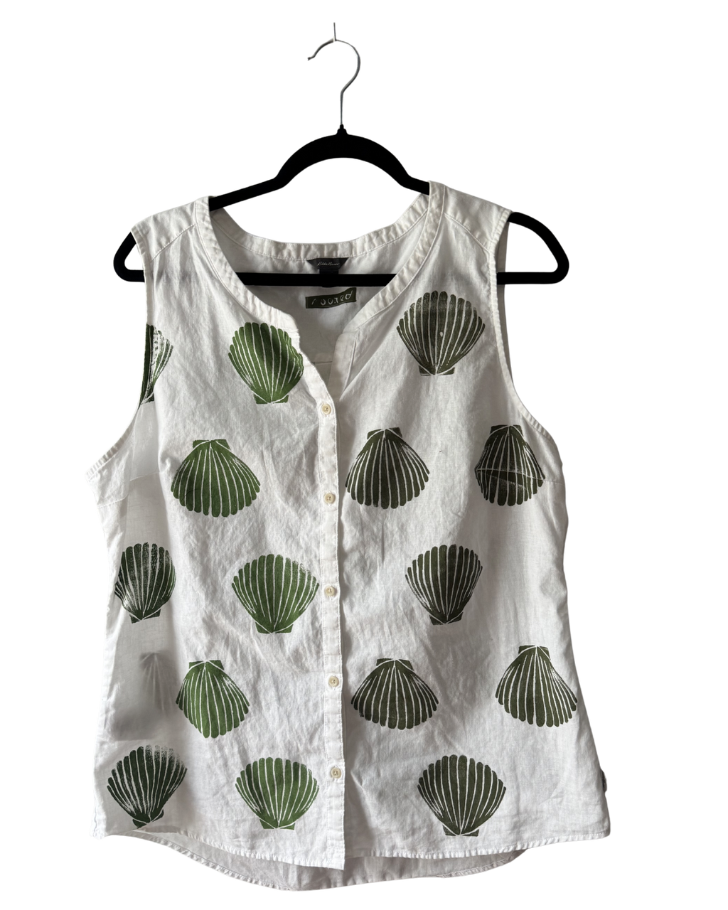Shell Collector Button Up Tank