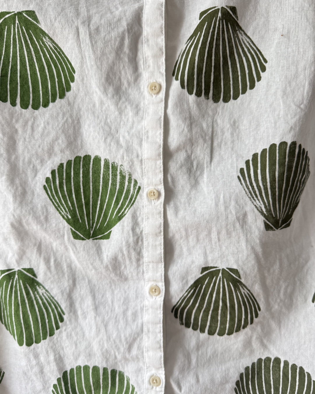 Shell Collector Button Up Tank