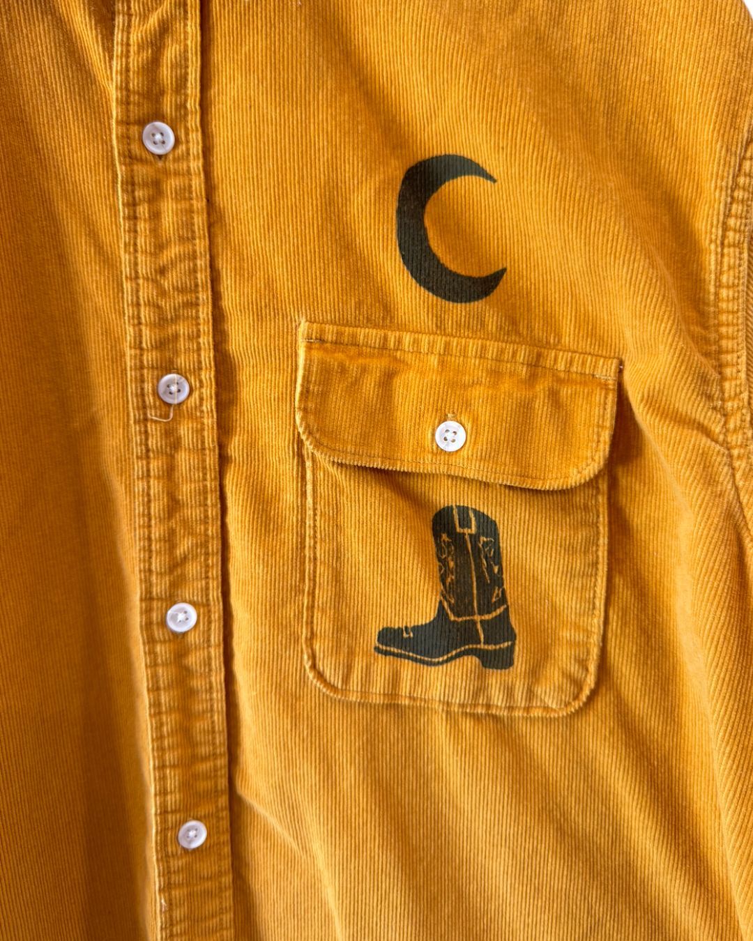 Coreopsis Cord Button Down