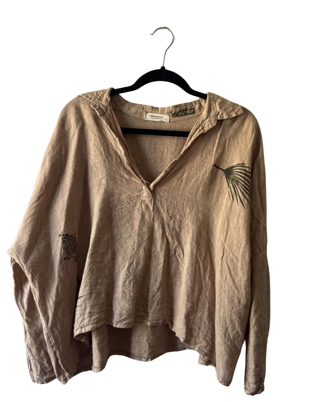 Cape San Blas Linen Top