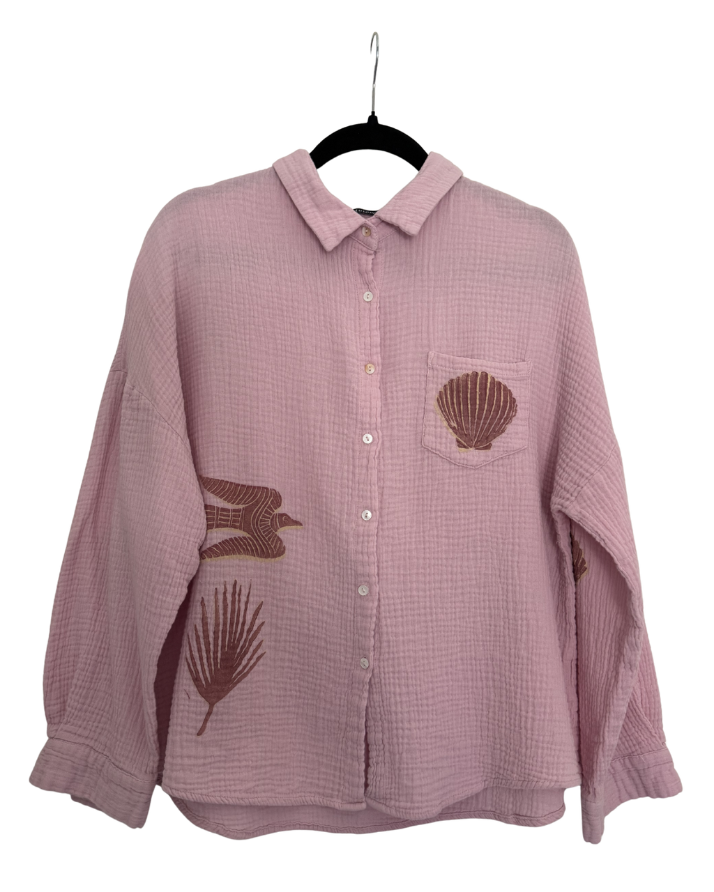Pink Skies Button Down