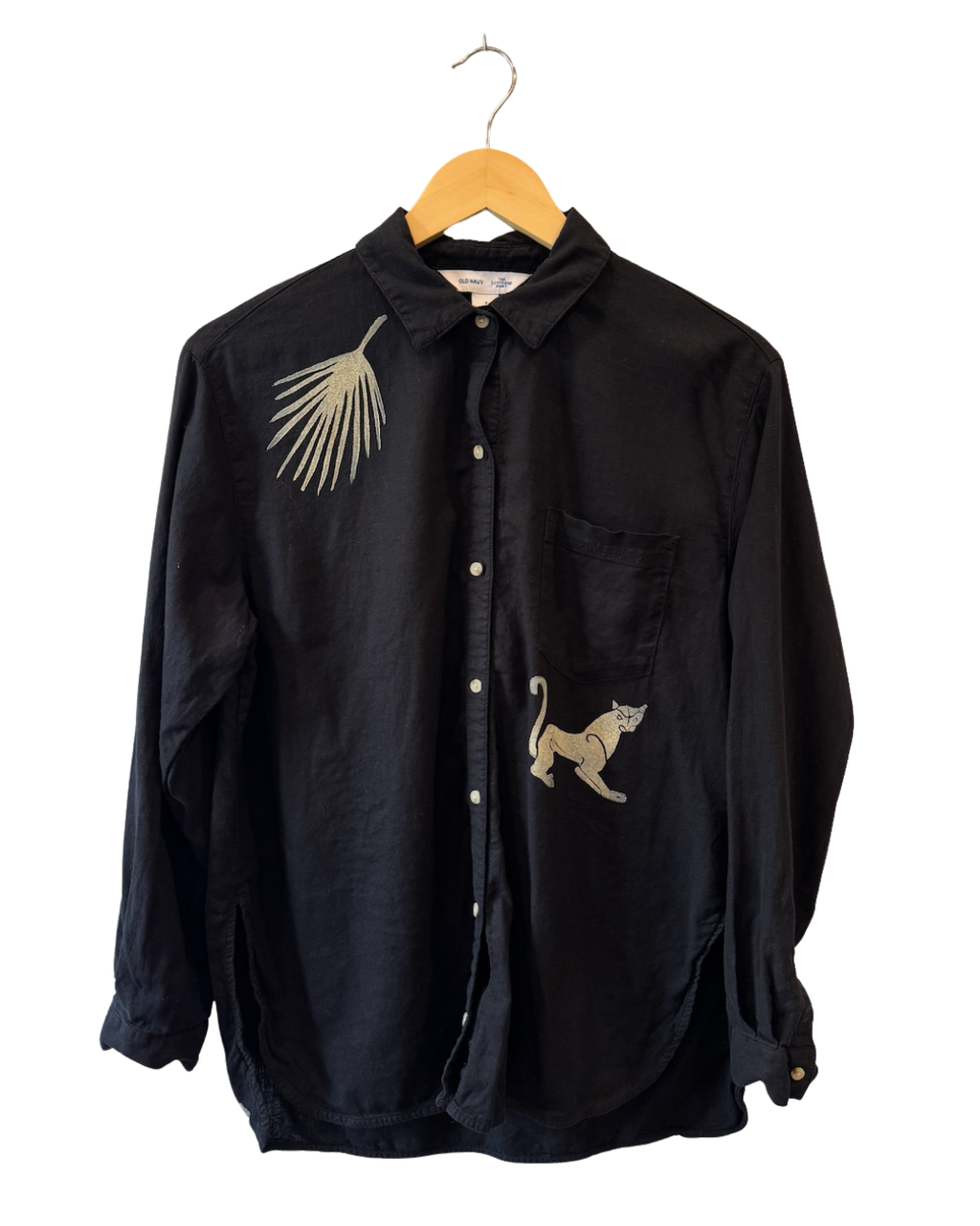 Stalking the Grasses Linen Top