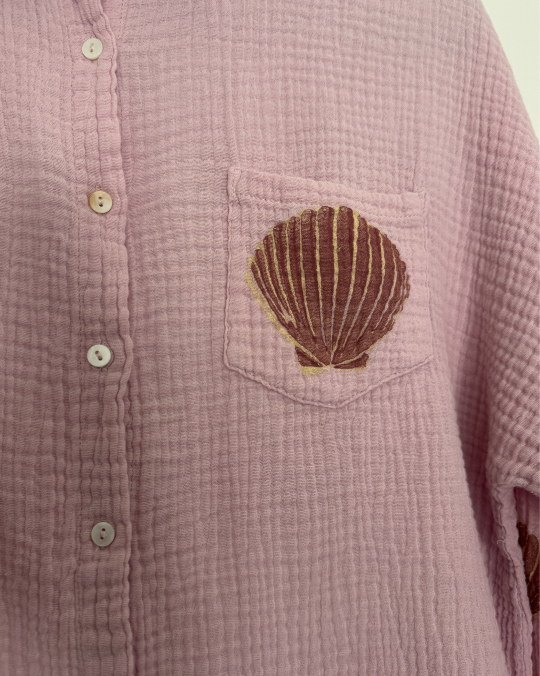 Pink Skies Button Down