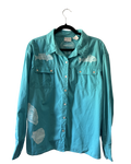 Emerald Coastline Button Down