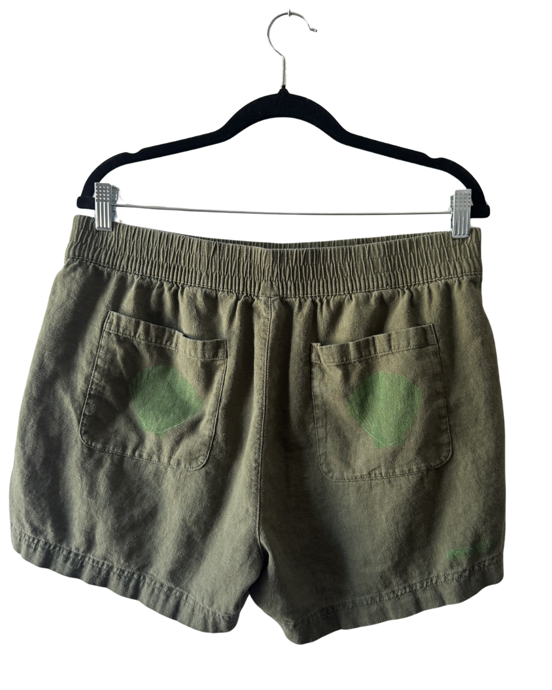 Alligator Linen Shorts