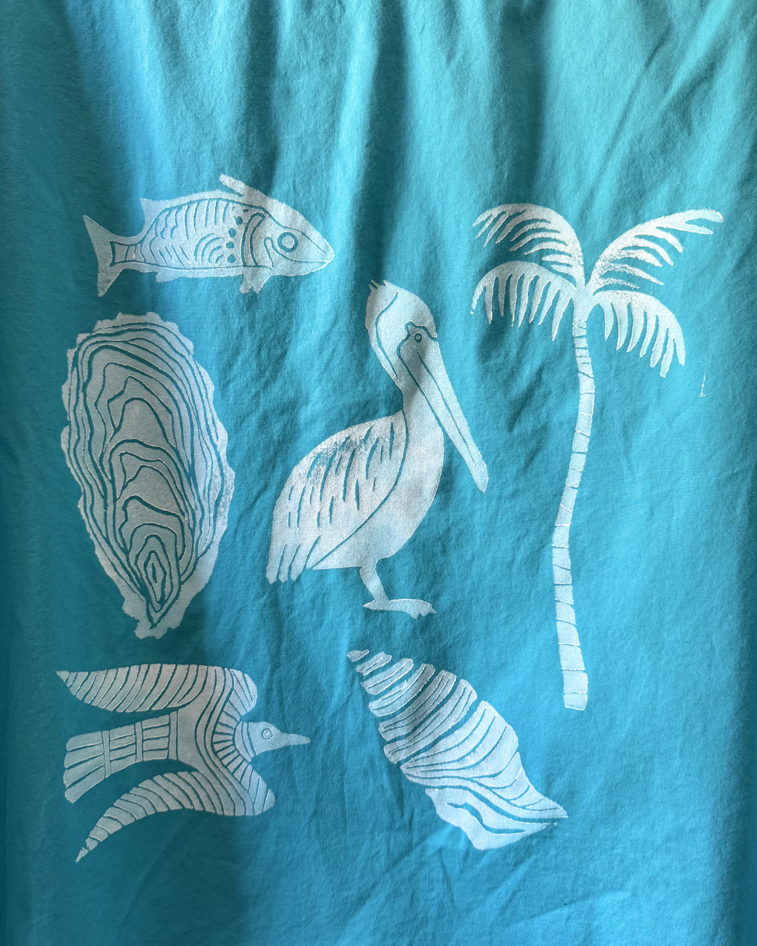Emerald Coastline Button Down