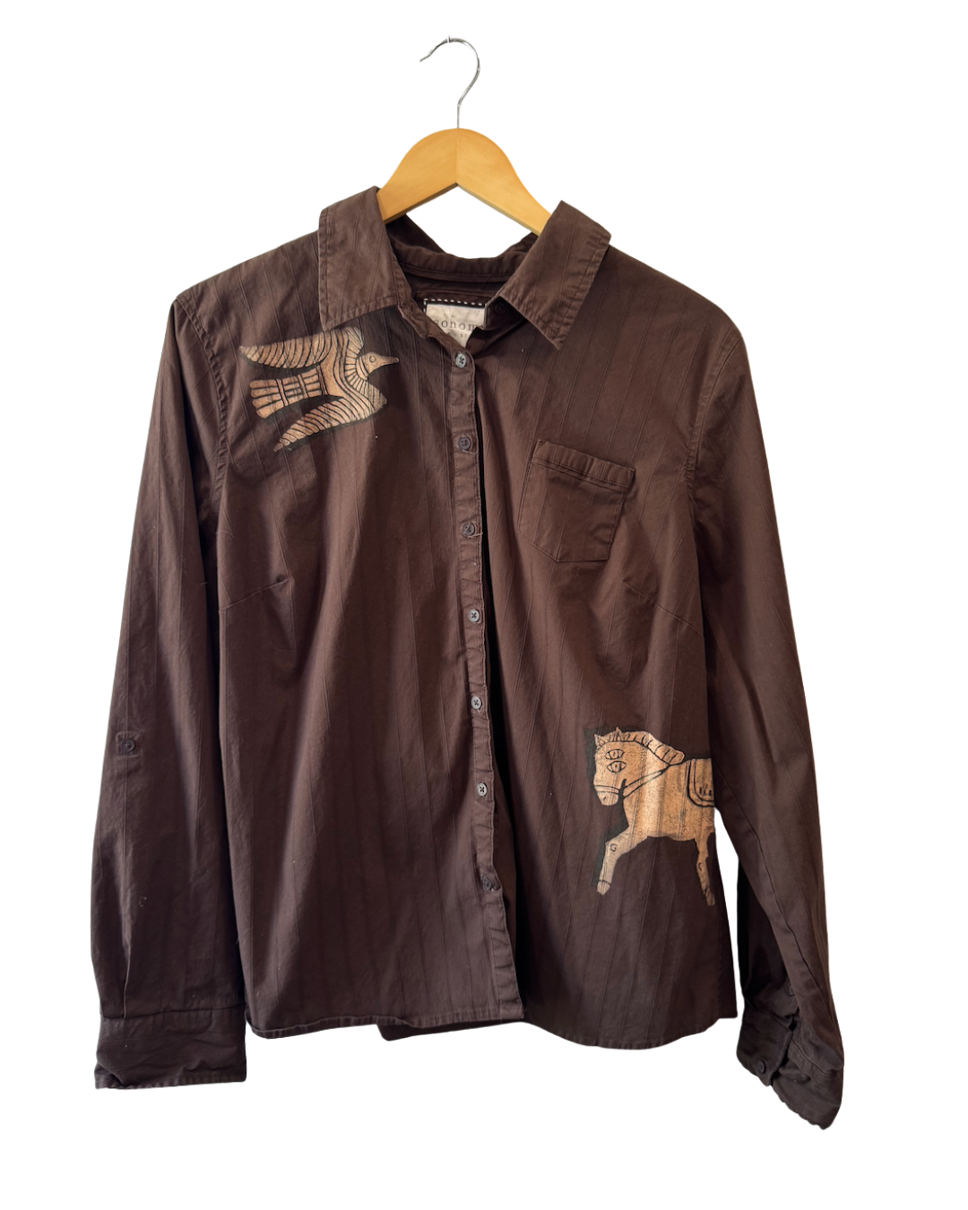 Brown Sands Button Down