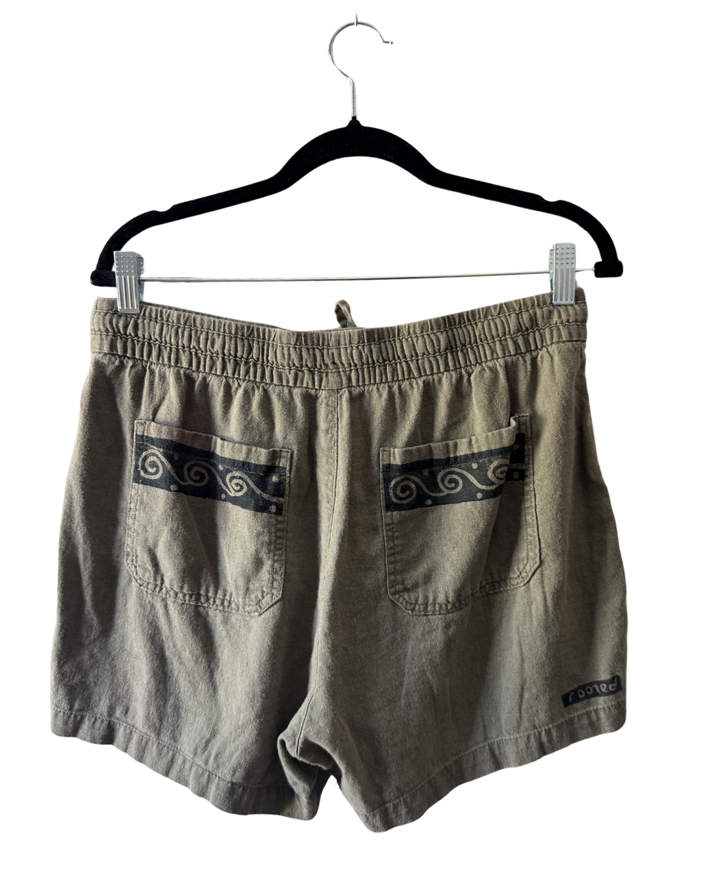 Wild Bird Linen Shorts