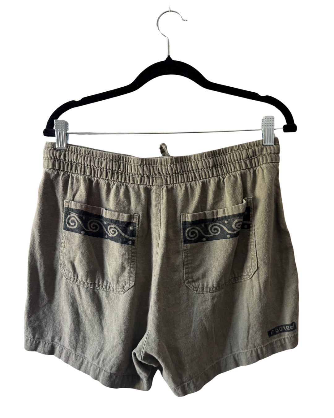 Wild Bird Linen Shorts
