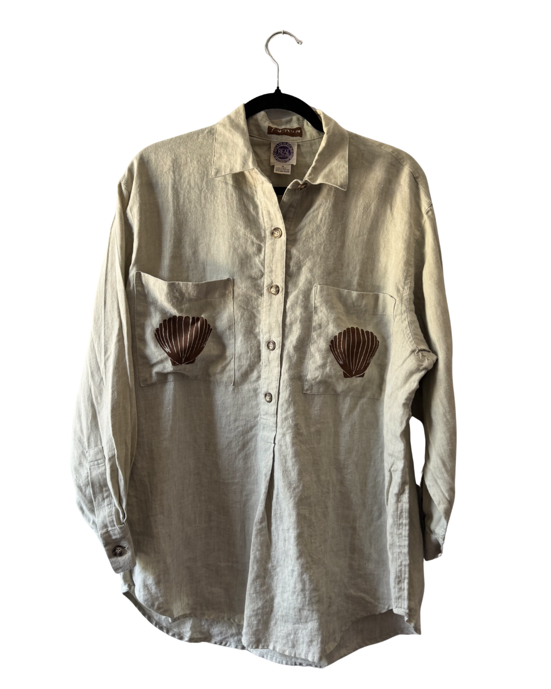Oyster Lake Linen Tunic
