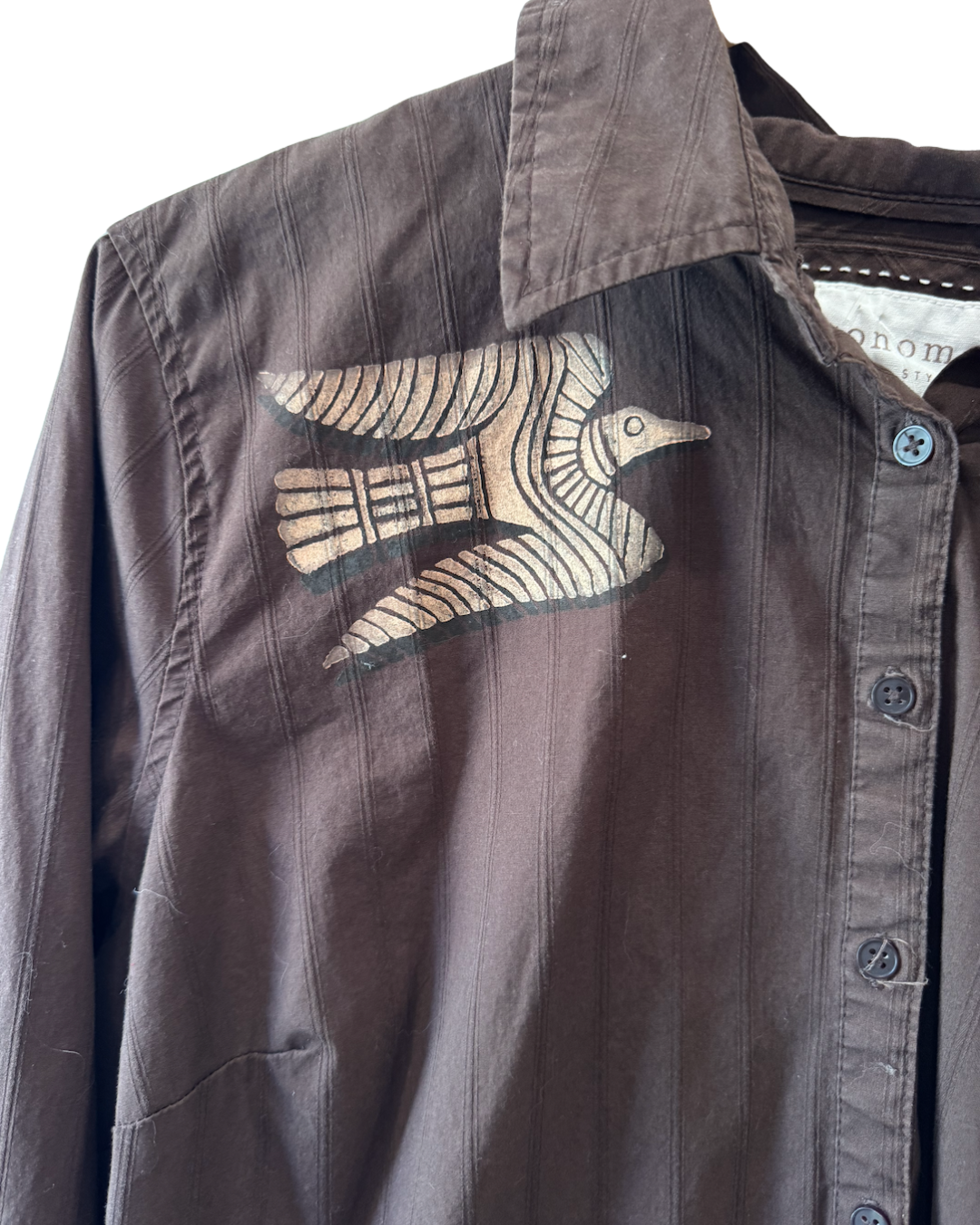 Brown Sands Button Down
