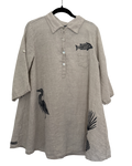 Deep Grasses Linen Tunic