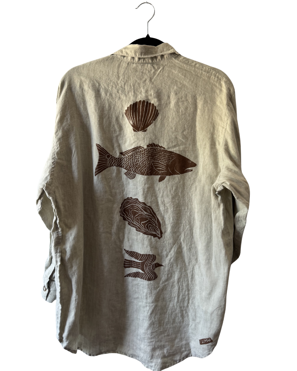 Oyster Lake Linen Tunic