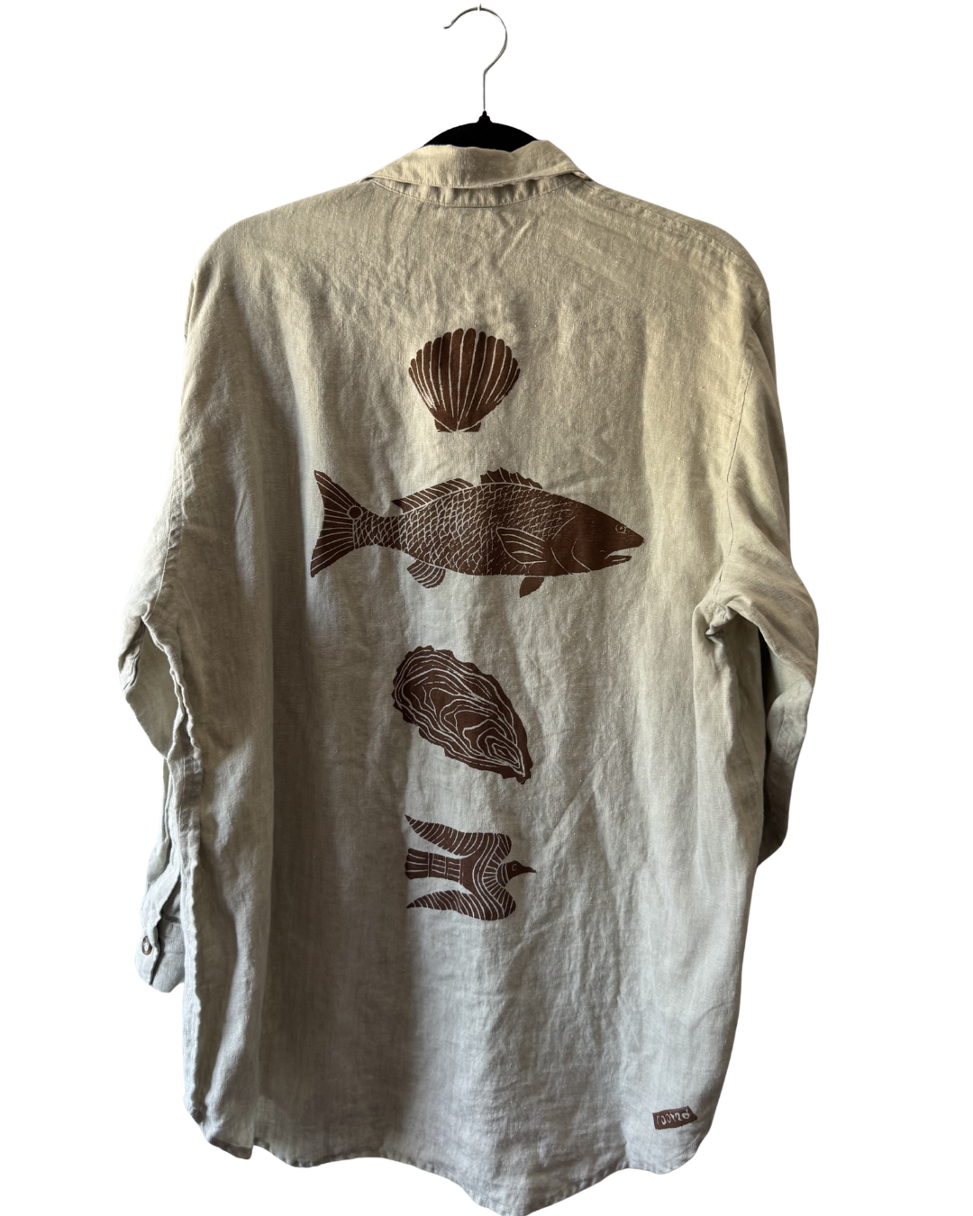 Oyster Lake Linen Tunic