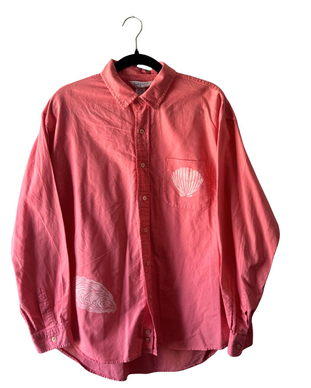 Shuck It Pink Button Down