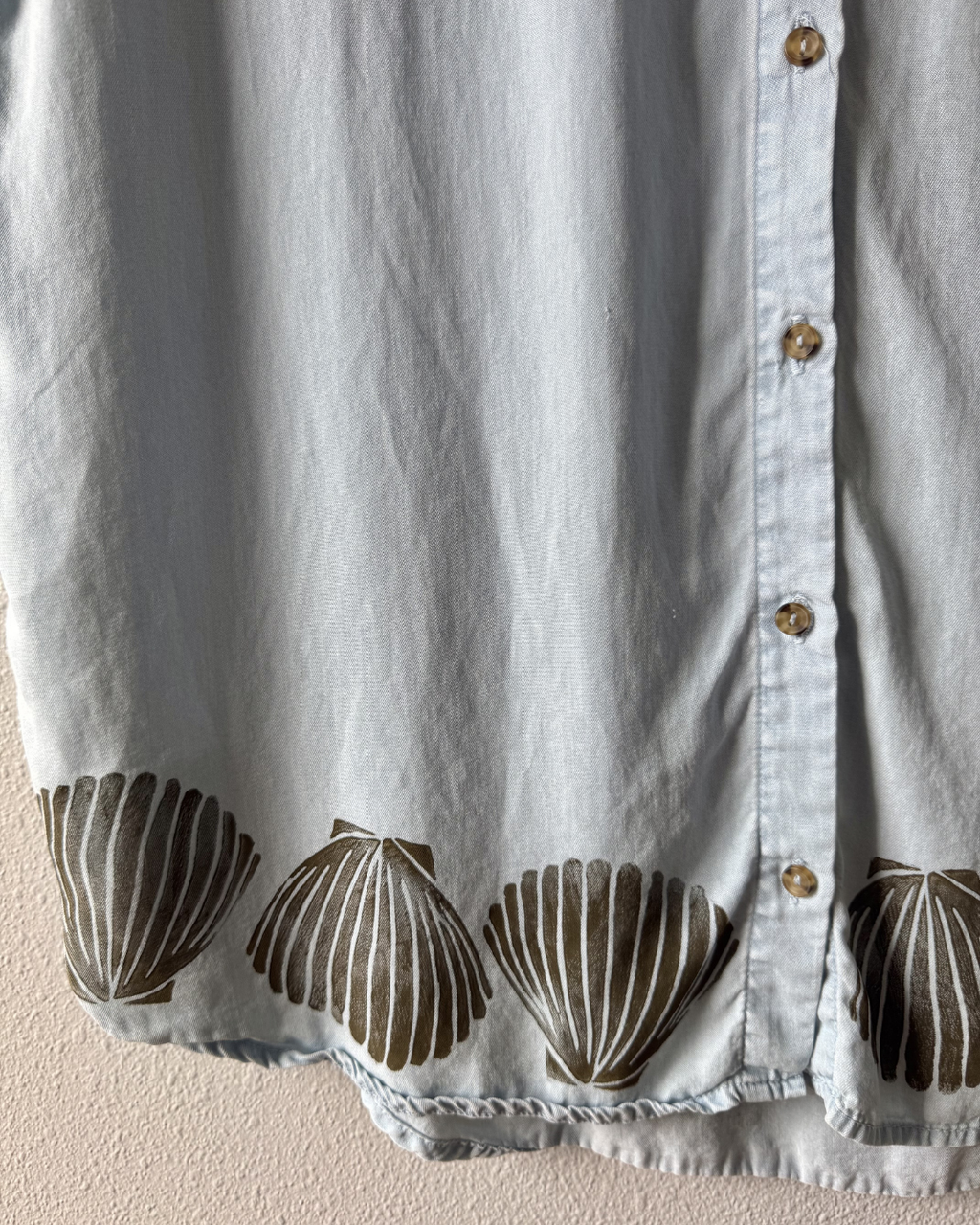 Shell Liner Shirt Dress