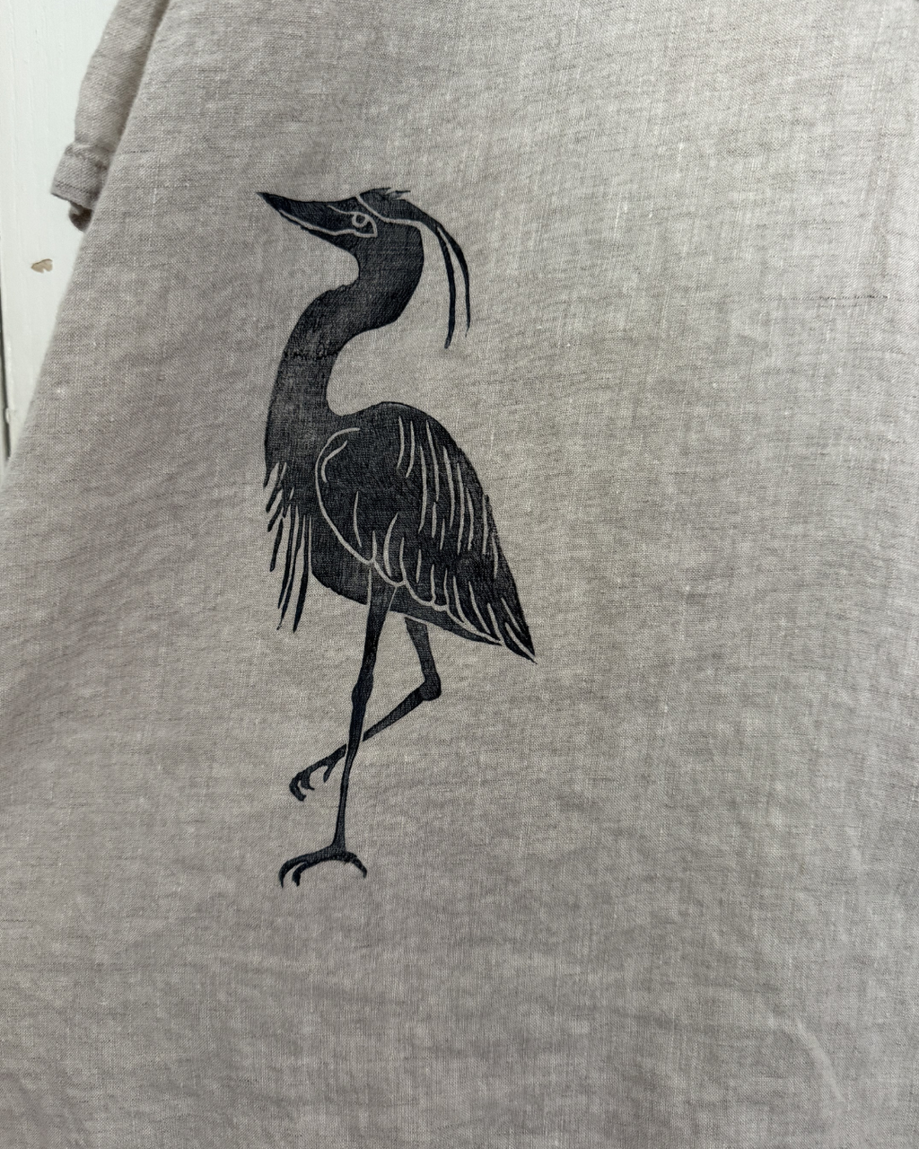 Deep Grasses Linen Tunic
