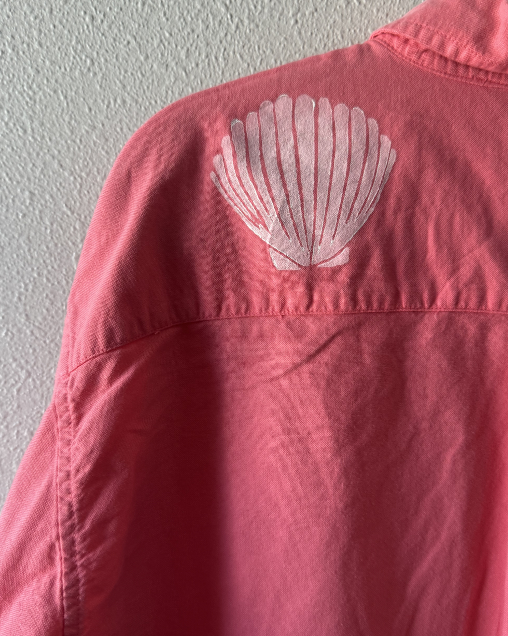 Shuck It Pink Button Down