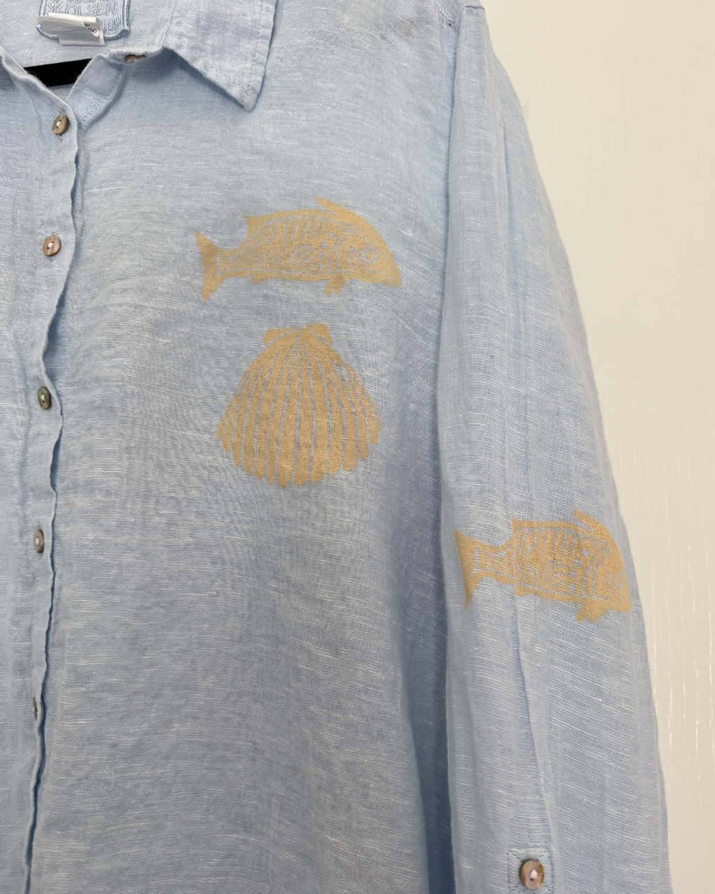 Shallow Waters Button Down