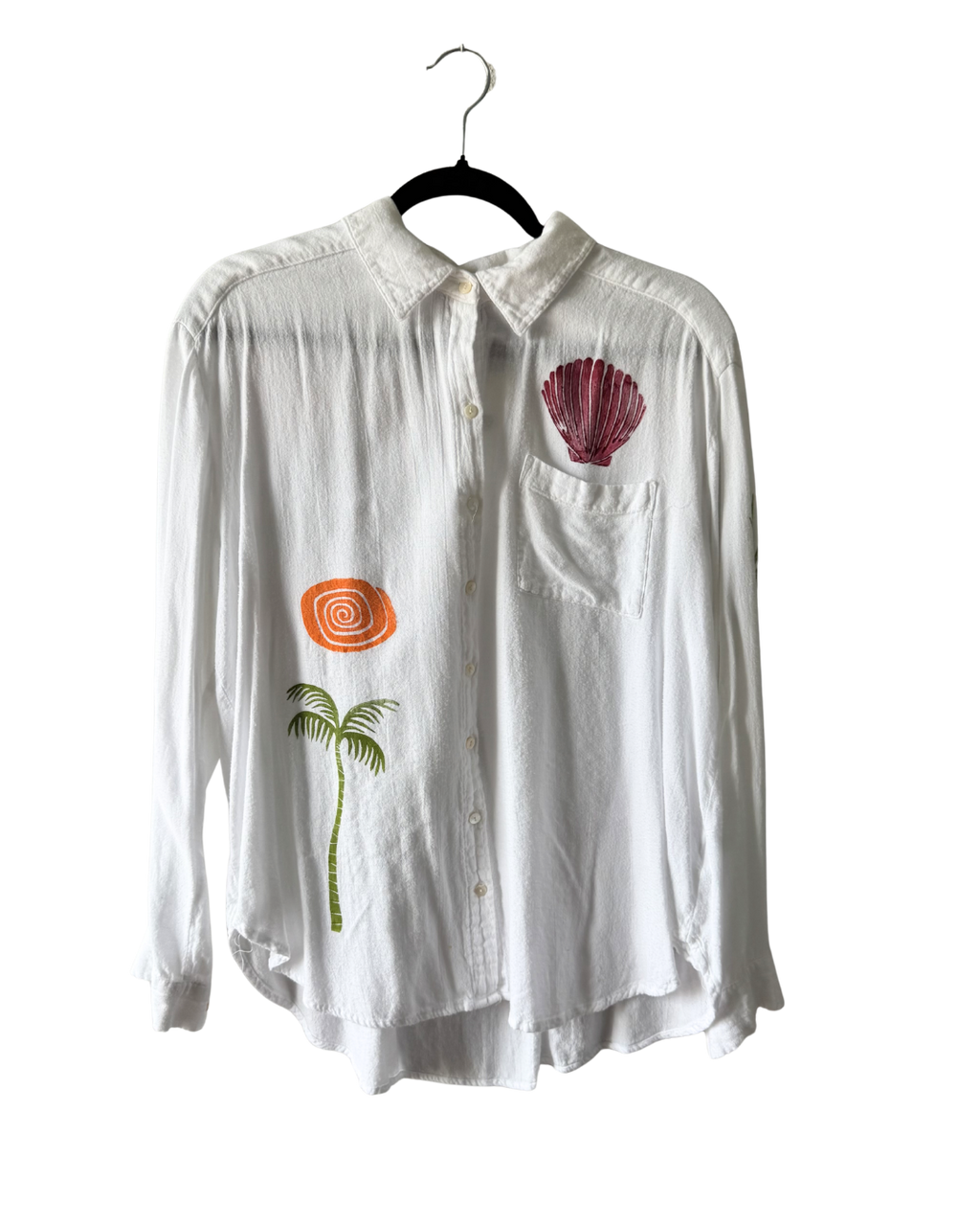 Color Me Tropics Button Down