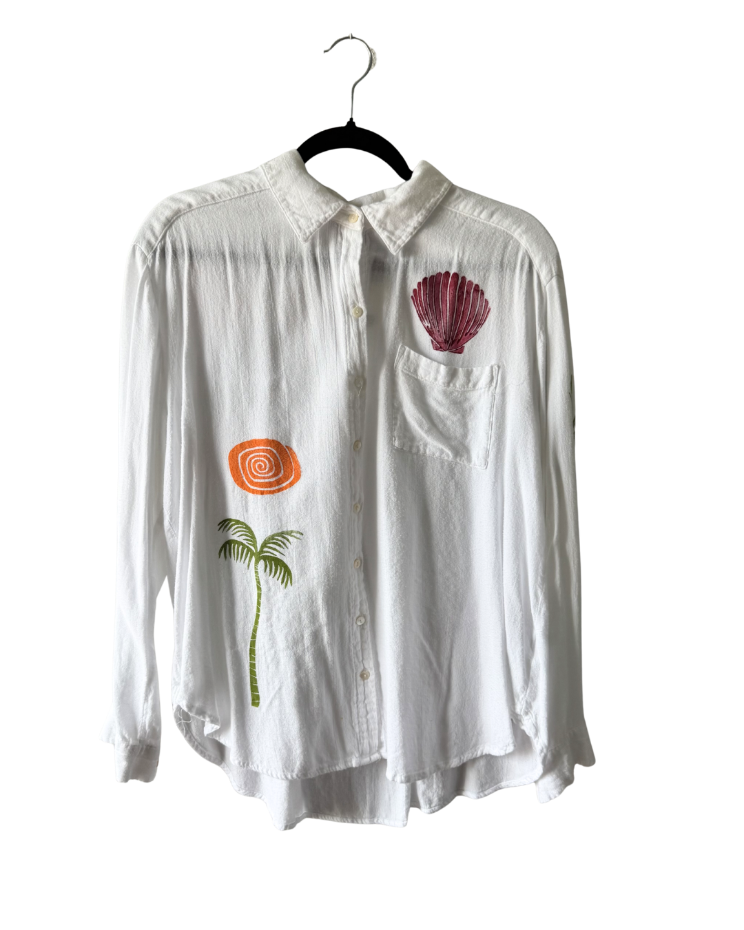 Color Me Tropics Button Down