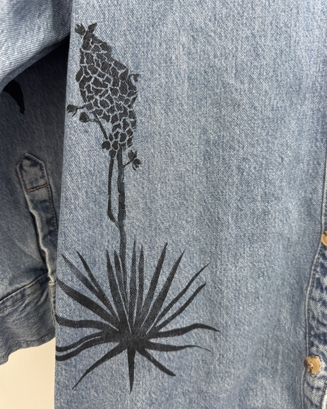 Out West Denim Button Down