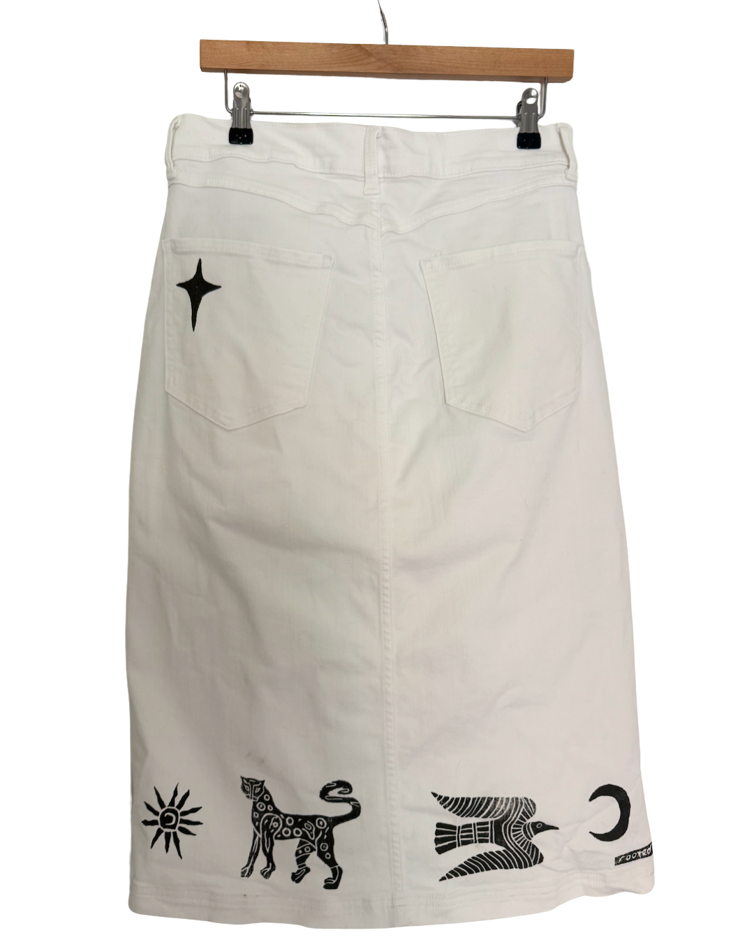 The Egyptian Denim Skirt