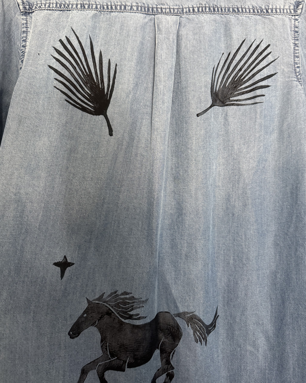 Wild Horses Button Down