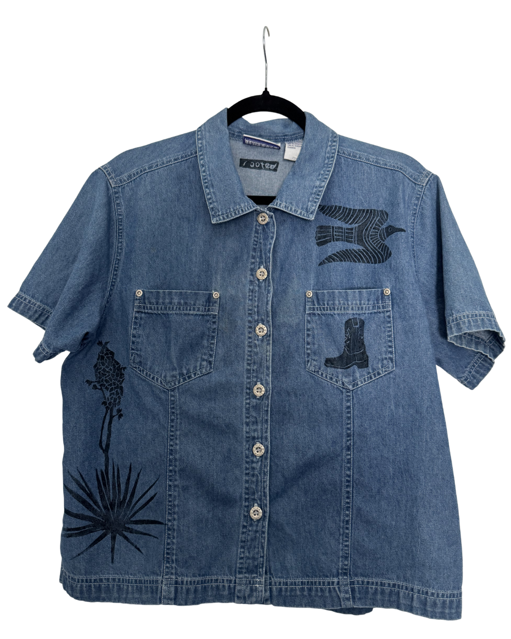 Choosin' Texas Denim Top