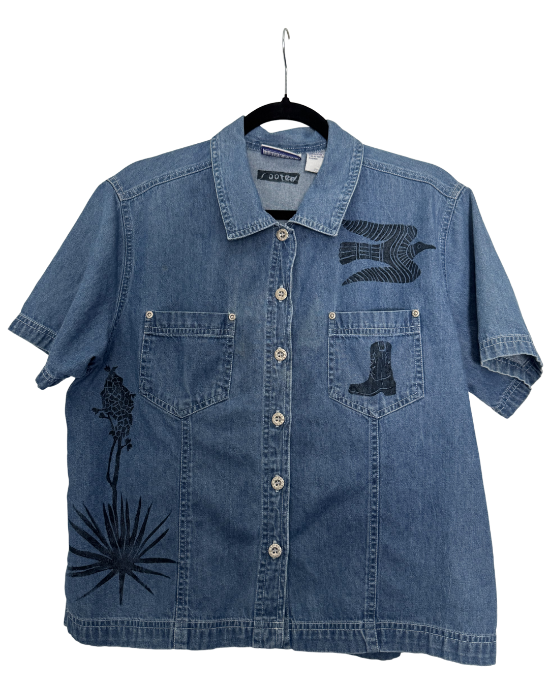 Choosin' Texas Denim Top