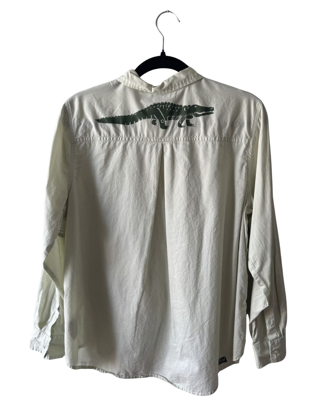 Alligator Crossing Button Down