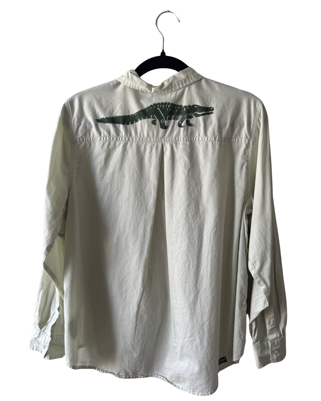 Alligator Crossing Button Down