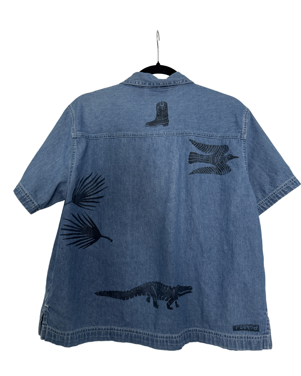Choosin' Texas Denim Top