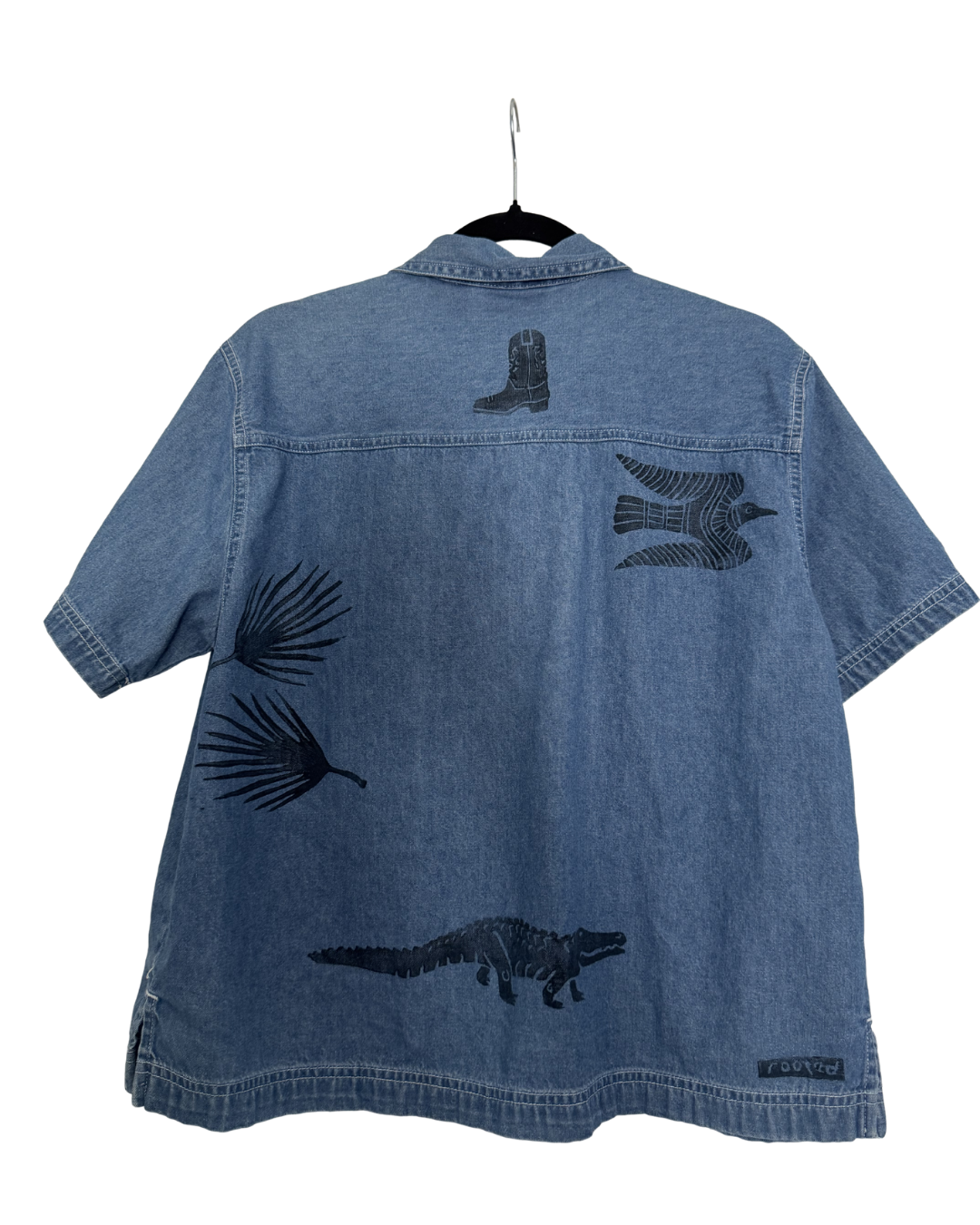 Choosin' Texas Denim Top