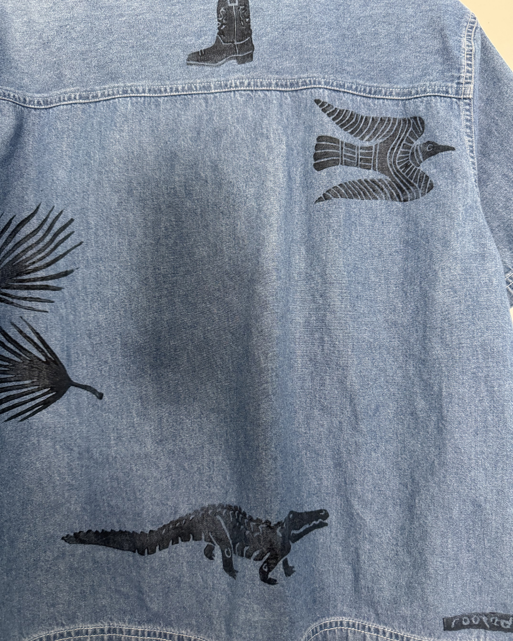 Choosin' Texas Denim Top