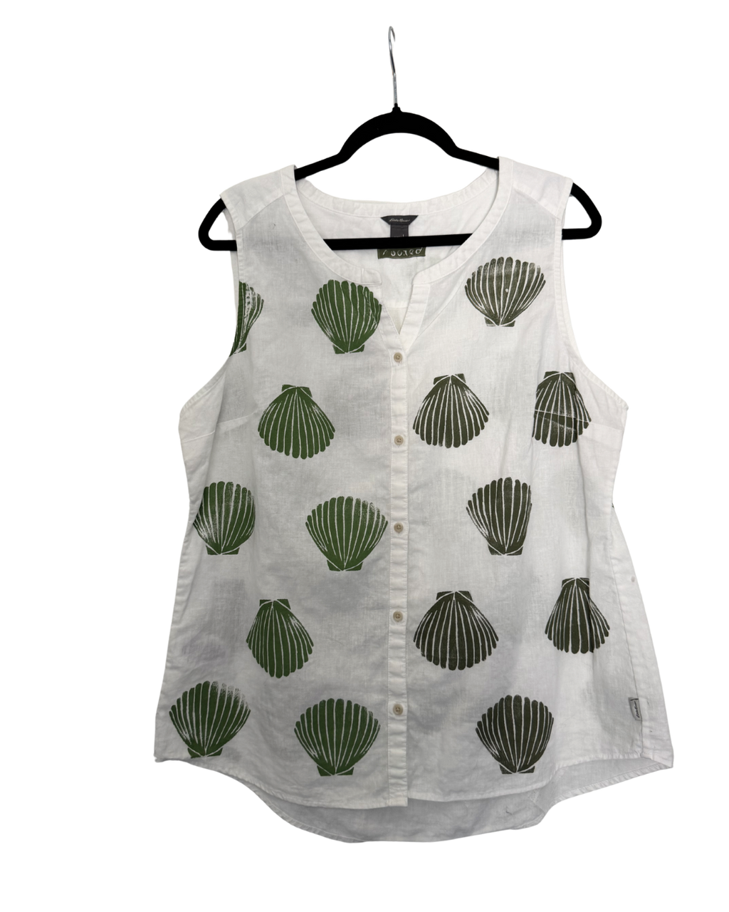 Shell Collector Button Up Tank